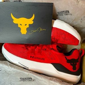 Project Rock Under Armour Boy’s Size 7 Shoes